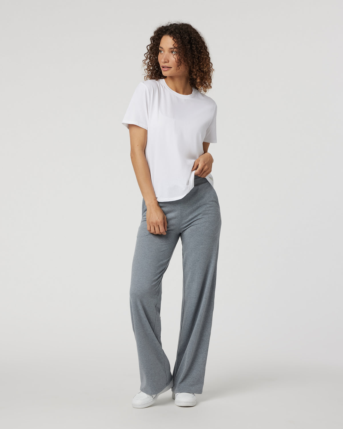 Feather Tee Women's White Lightweight Tee | Vuori shop - US 3776