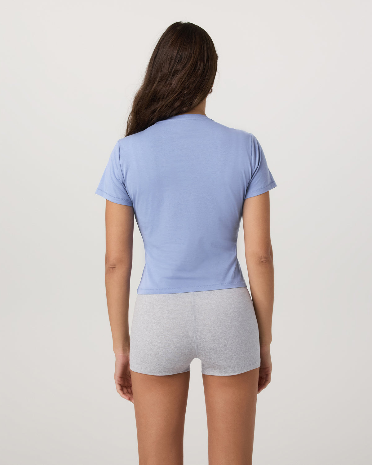 Short Sleeve Feather Baby Tee Women's Bluebell T-Shirt | Vuori outlet - US 8753
