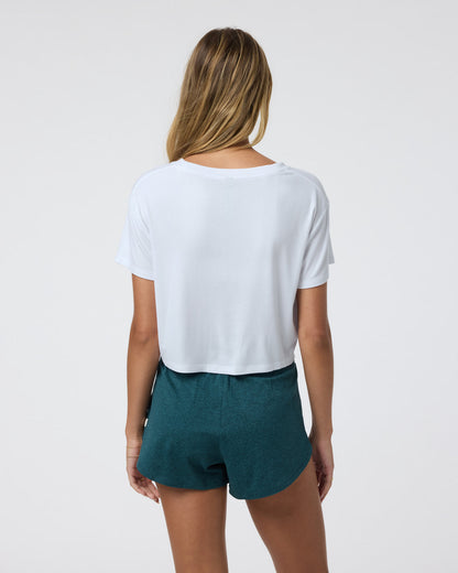 Short Sleeve Cove V Neck Tee White | Vuori onsale - US 6034