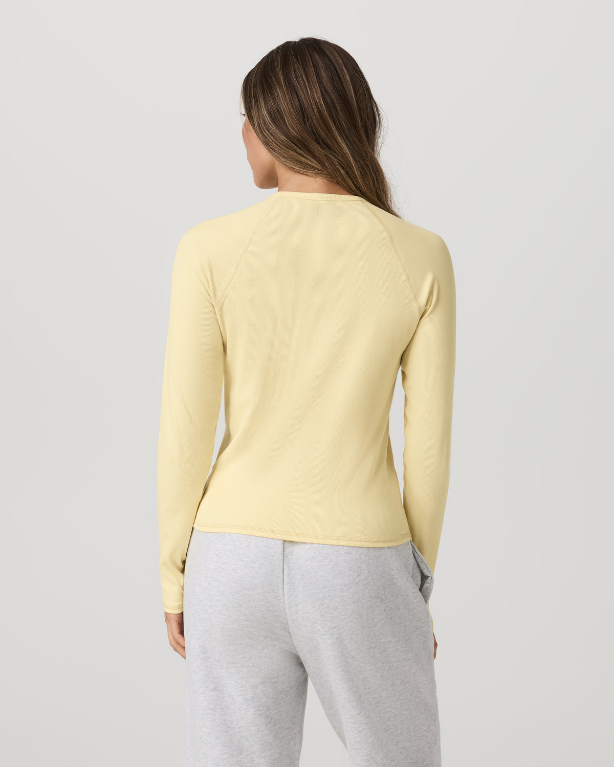 Long Sleeve Pose Crew Women's Lemon Snap Long Sleeve | Vuori online - US 2970