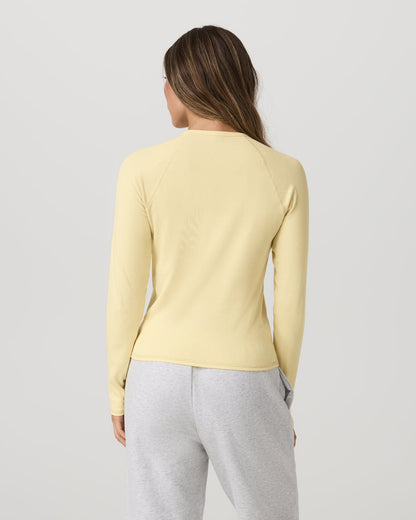 Long Sleeve Pose Crew Women's Lemon Snap Long Sleeve | Vuori online - US 2970