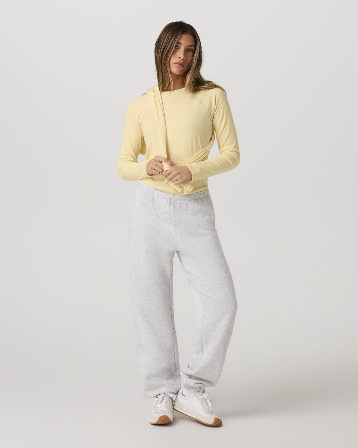 Long Sleeve Pose Crew Women's Lemon Snap Long Sleeve | Vuori online - US 2970