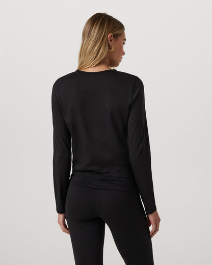 Halo Cardigan 2.0 Black Heather | Vuori shop - US 1908