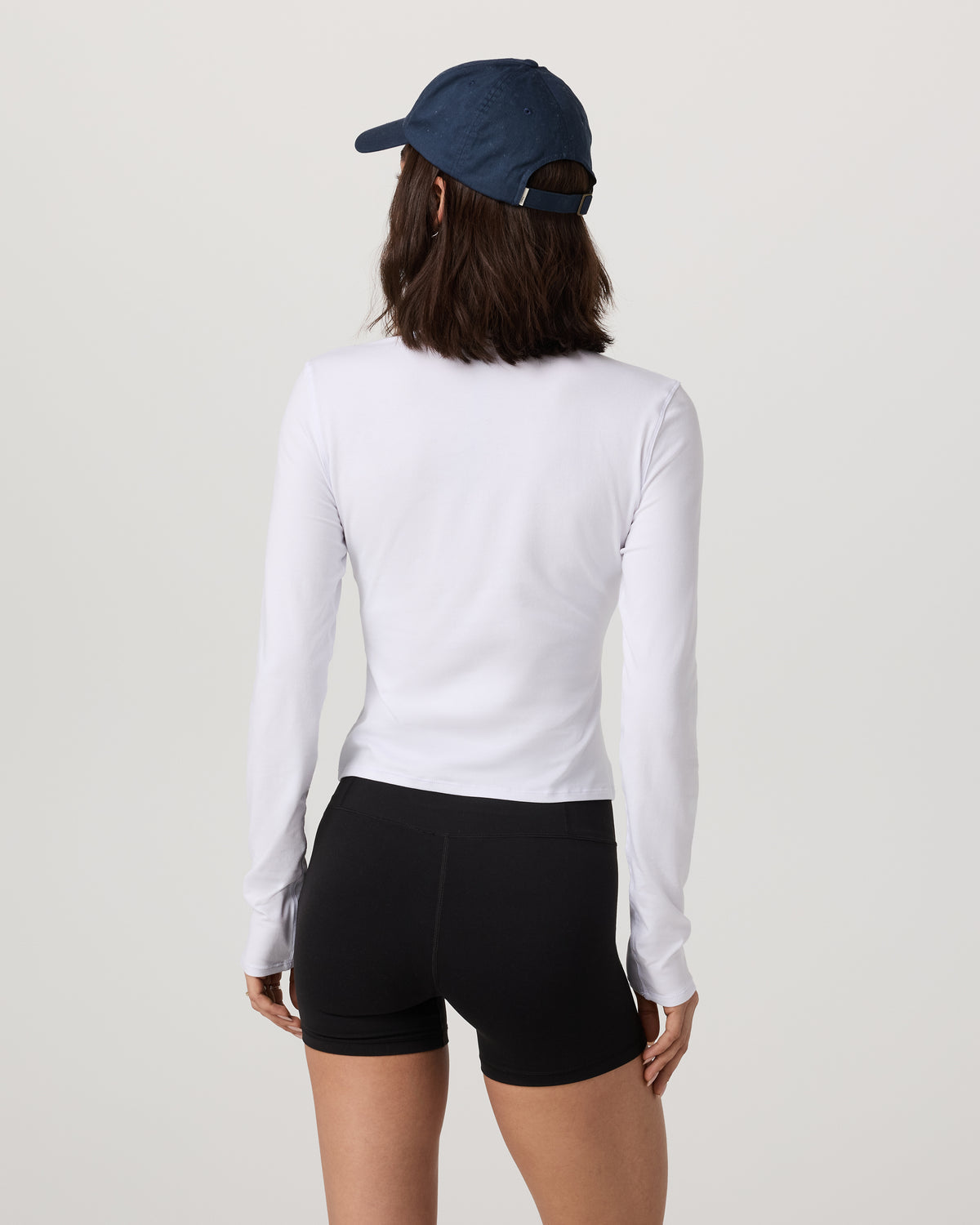 Long Sleeve Tuvalu Henley Women's White Shirt | Vuori discount - US 7046