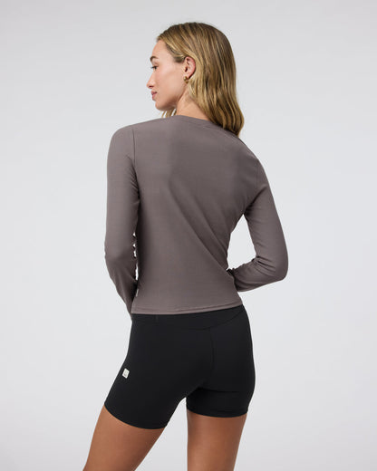 Long Sleeve Pose Cardigan Chia Ribbed Cardigan | Vuori outlet - US 8115