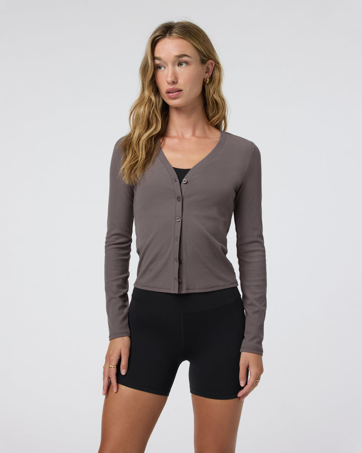 Long Sleeve Pose Cardigan Chia Ribbed Cardigan | Vuori outlet - US 8115