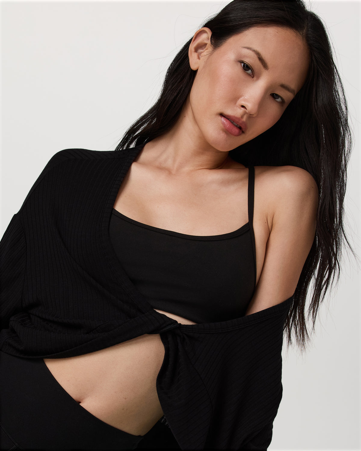 Long Sleeve Twist Top Women's Black Twist Top | Vuori shop - US 9839