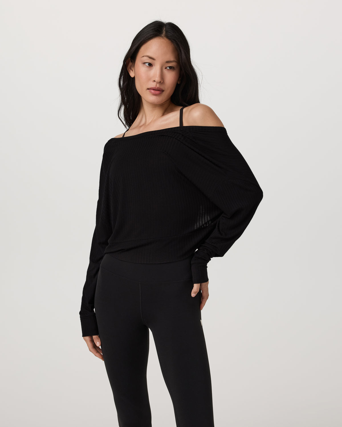 Long Sleeve Twist Top Women's Black Twist Top | Vuori shop - US 9839