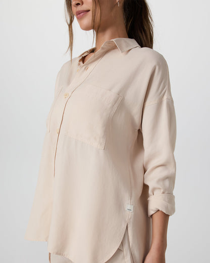 Trestles Twill Button Up Sand Dollar | Vuori sale - US 9852