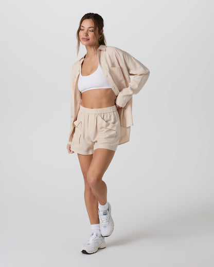 Trestles Twill Button Up Sand Dollar | Vuori sale - US 9852