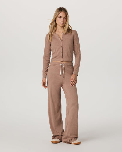 Halo Cardigan 2.0 Women's Nutmeg Heather Cardigan | Vuori onsale - US 2802