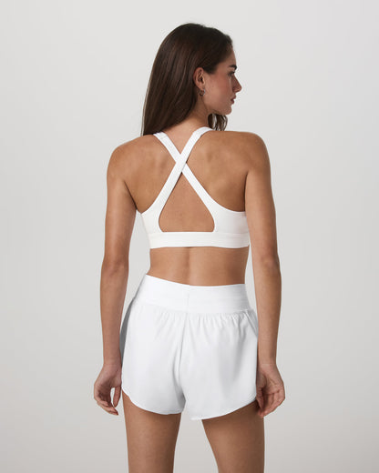 Daily Form Bra Women's White Racerback Sports Bra | Vuori online - US 5811