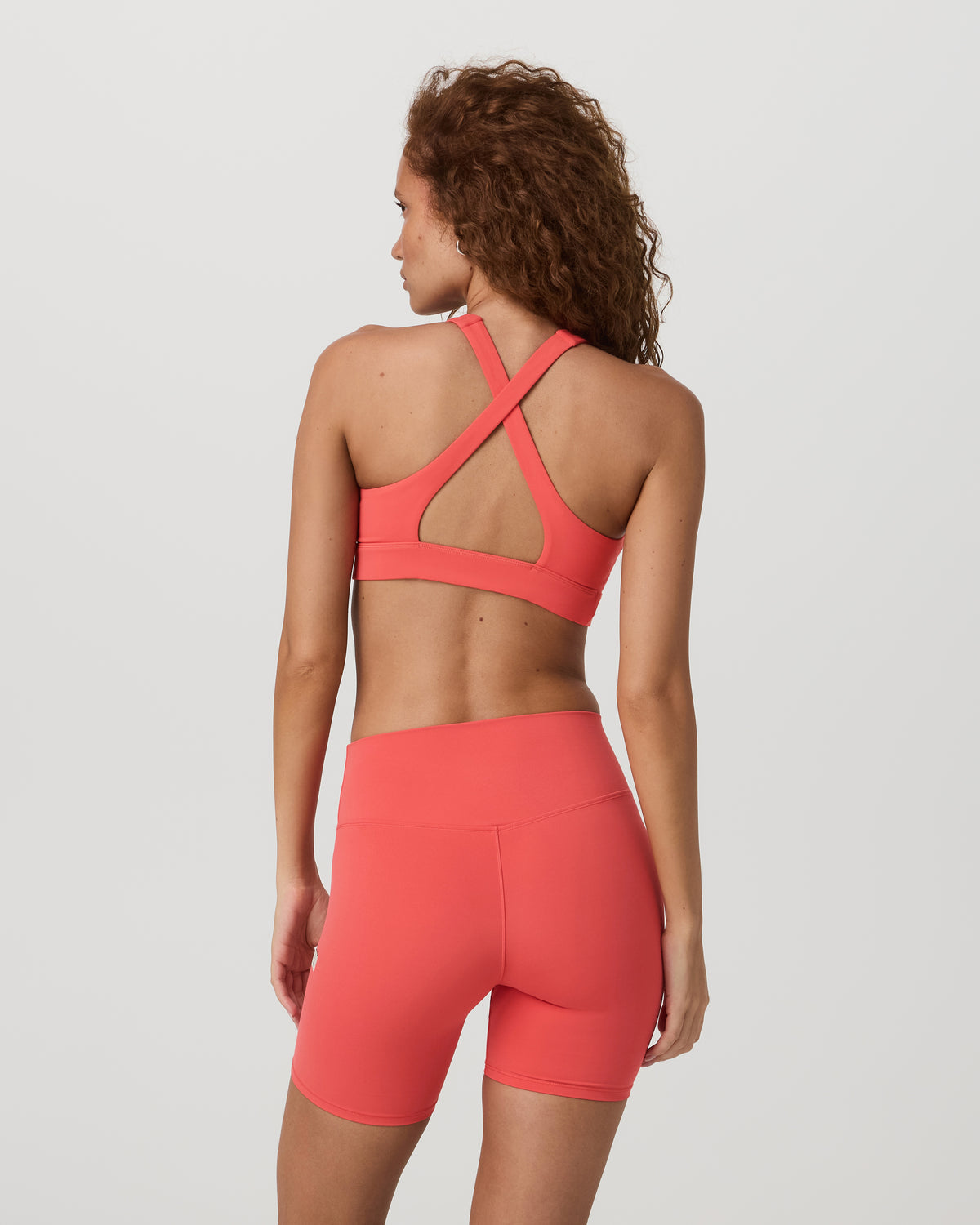 Daily Form Bra Women's Bright Coral Sports Bra | Vuori outlet - US 3261