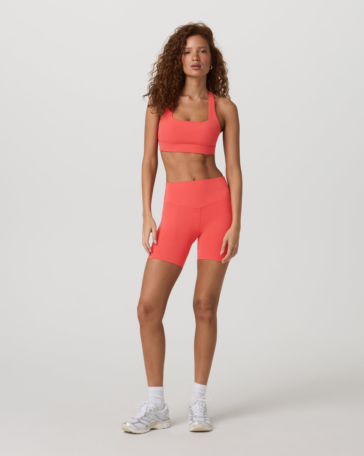 Daily Form Bra Women's Bright Coral Sports Bra | Vuori outlet - US 3261