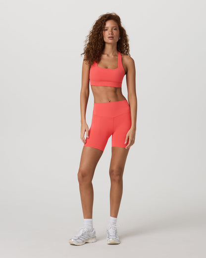 Daily Form Bra Women's Bright Coral Sports Bra | Vuori outlet - US 3261