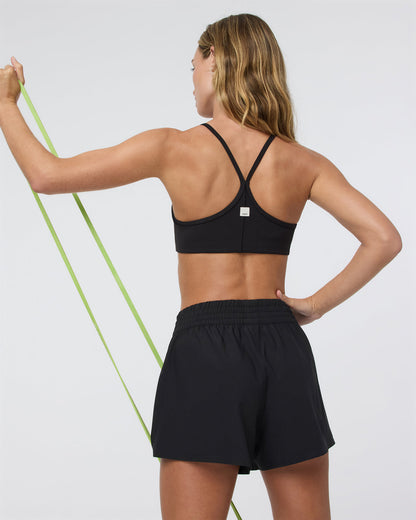 Vuori AllTheFeels™ Bra Black Sports Bra | Vuori online - US 3495