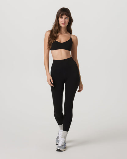 Vuori AllTheFeels™ Strappy Back Bra Women's Black Sports Bra | Vuori for sale - US 9789