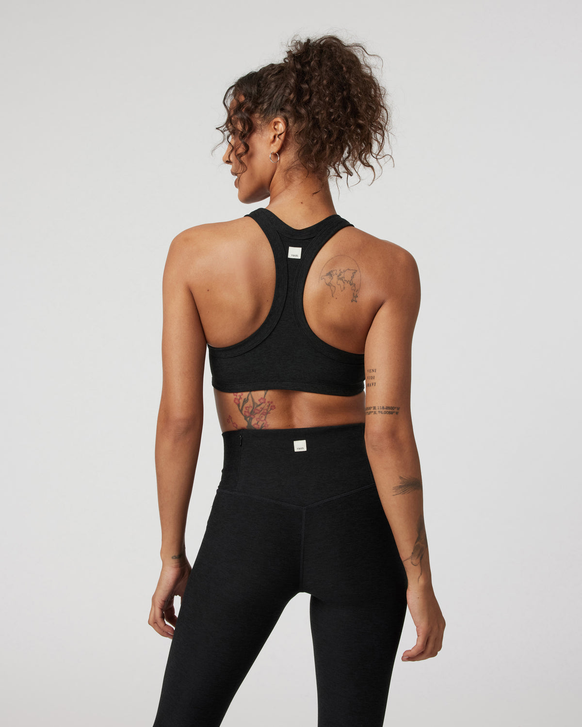 Elevation Racer Bra Black Racerback Sports Bra | Vuori online - US 1130