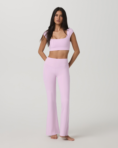 Vuori AllTheForm™ Short Sleeve Bra Women's Orchid Whisper Bra | Vuori onsale - US 1476