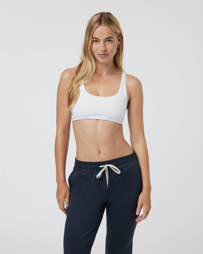 Yosemite Bra Women's White Sports Bra | Vuori discount - US 3424