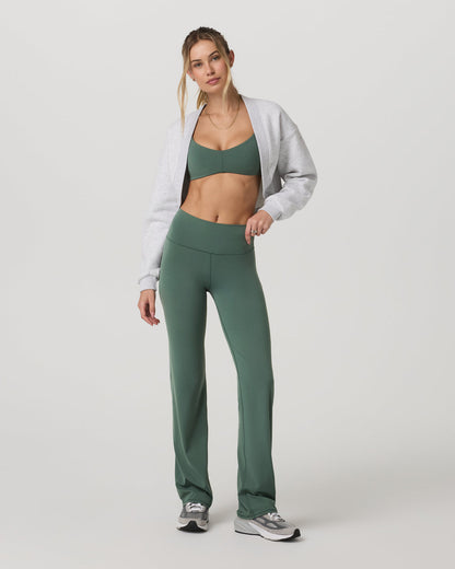 Vuori AllTheFeels™ Strappy Back Bra Women's Agate Green Bra | Vuori outlet - US 5191