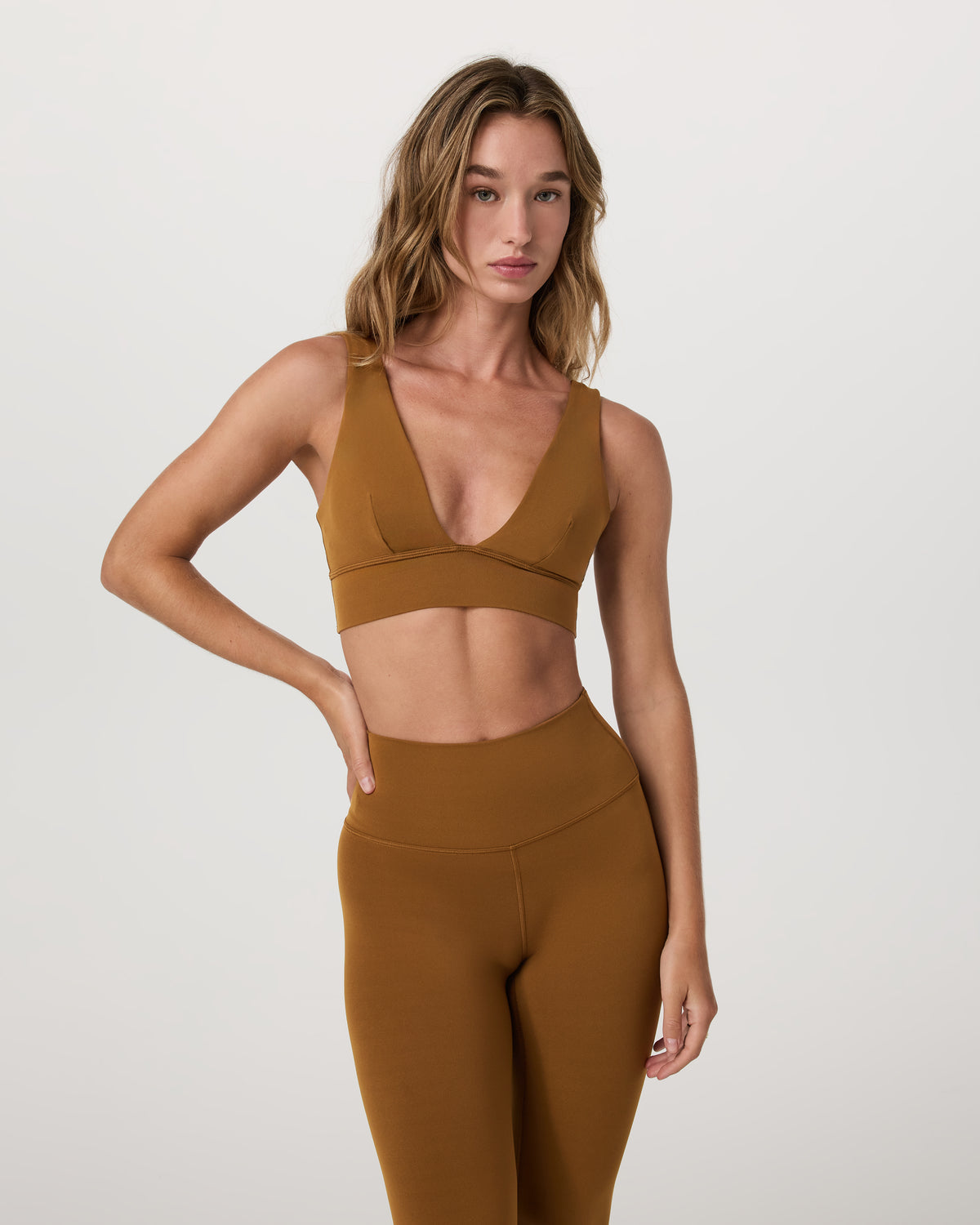 Vuori AllTheFeels™ Triangle Bra Women's Bra in Rum | Vuori sale - US 7669