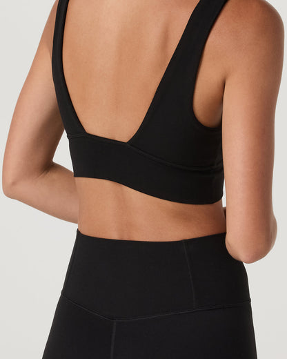 Vuori AllTheFeels™ Triangle Bra Women's Black Bra | Vuori discount - US 5042