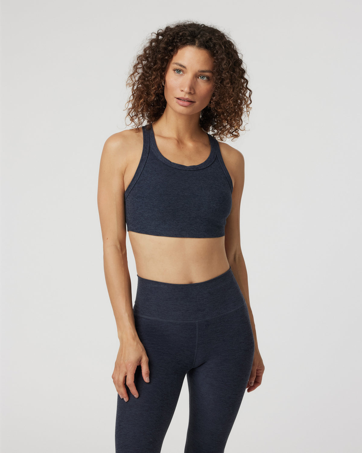 Elevation Racer Bra Midnight Racerback Sports Bra | Vuori outlet - US 7772