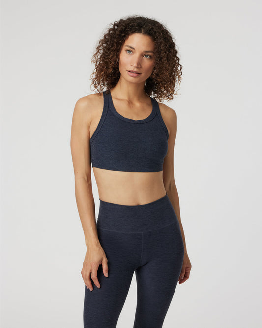 Elevation Racer Bra Midnight Racerback Sports Bra | Vuori outlet - US 7772