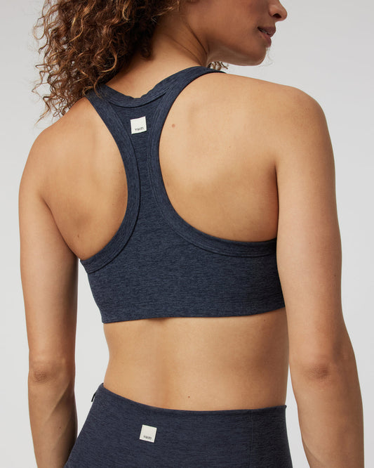Elevation Racer Bra Midnight Racerback Sports Bra | Vuori outlet - US 7772