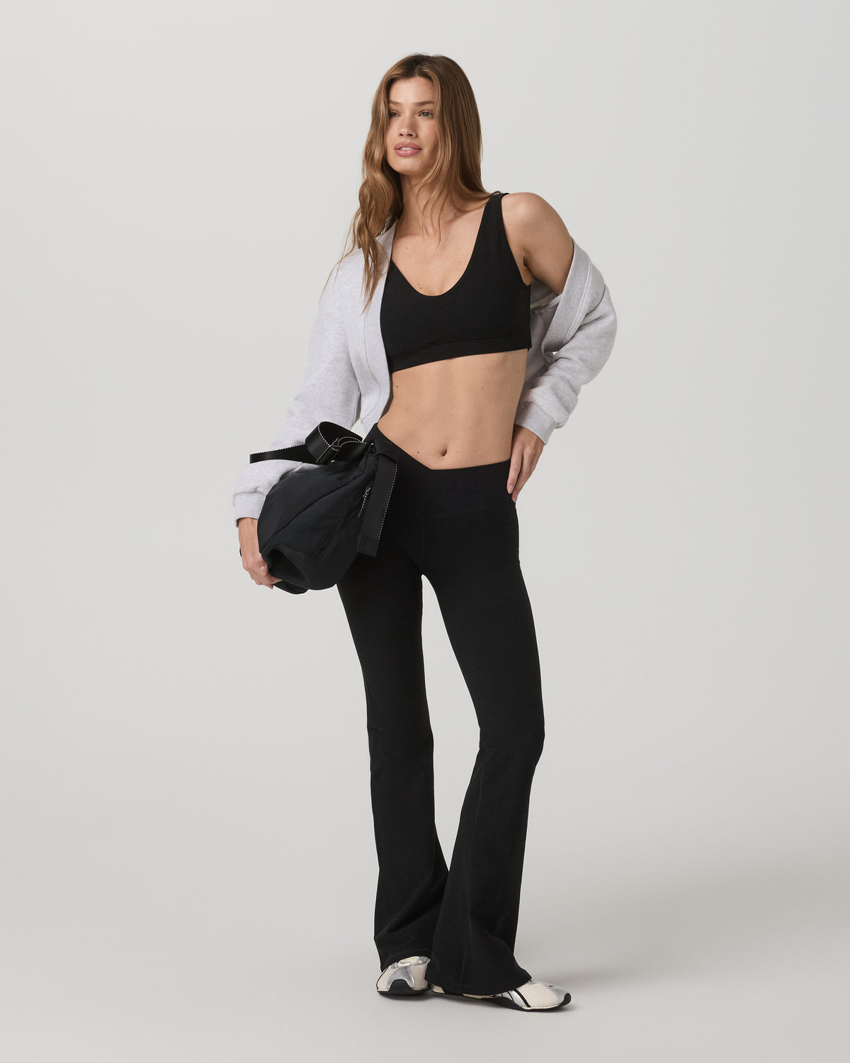 Elevation Rhythm Bra Black Heather | Vuori discount - US 3948