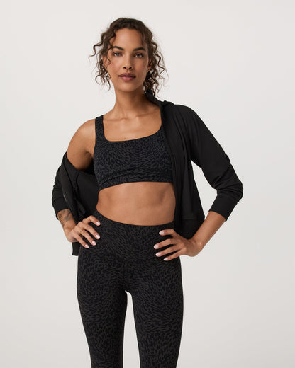 Vuori AllTheForm™ Bra Black Blurred Torrent Sports Bra | Vuori shop - US 6104