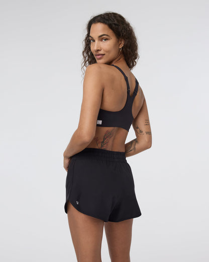 Dynamic Bra Black Medium Support Sports Bra | Vuori sale - US 7594