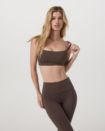 Inversion Rib Bra Women's Java Sports Bra | Vuori outlet - US 2743