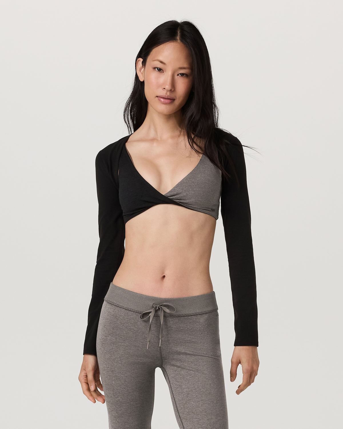 Halo Reversible Bra Women's Chia Heather Sports Bra | Vuori shop - US 1984