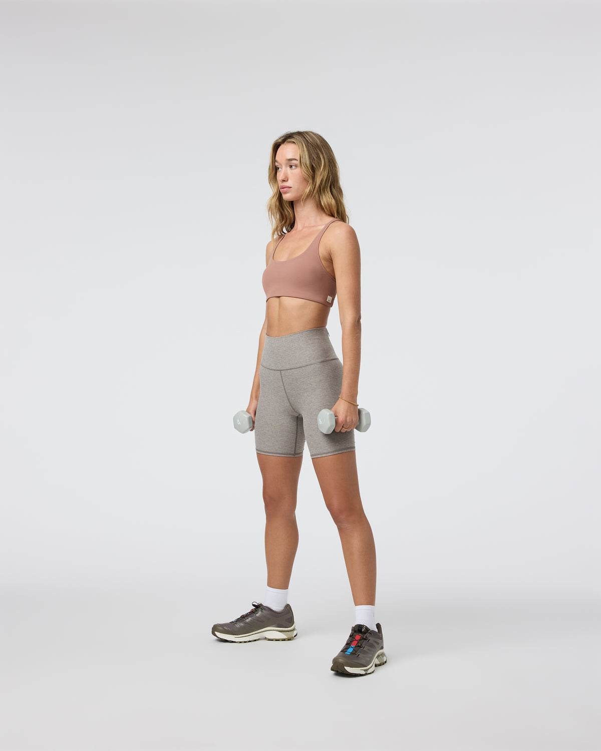 Yosemite Bra Sedona Brown Strappy Sports Bra | Vuori sale - US 4402