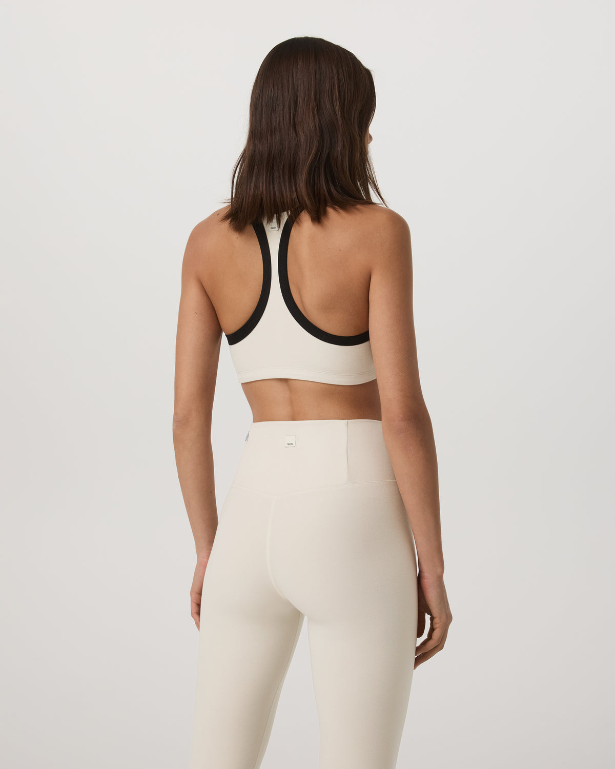 Elevation Racer Bra Women's Bone Heather Sports Bra | Vuori discount - US 5307
