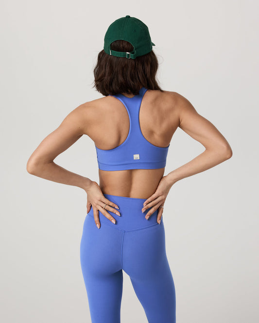 Vuori AllTheForm™ High Neck Bra Bright Iris Sports Bra | Vuori sale - US 2817