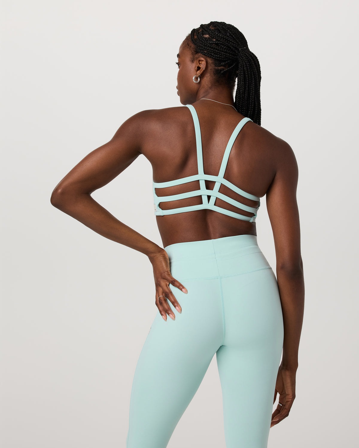Yosemite Bra Women's Spearmint Strappy Sports Bra | Vuori onsale - US 8340