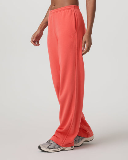 Sedona Straight Leg Sweatpant Women's Bright Coral Pant | Vuori for sale - US 2634