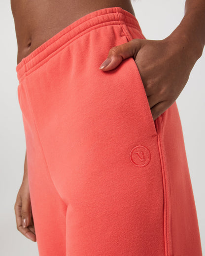 Sedona Straight Leg Sweatpant Women's Bright Coral Pant | Vuori for sale - US 2634