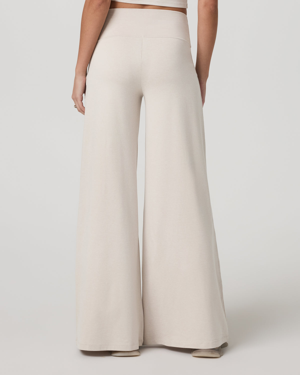 Halo Easy Wideleg Pant-Short Women's Ecru Heather Pants | Vuori discount - US 3567