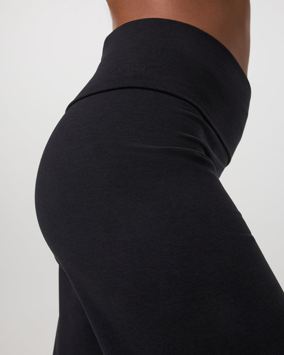 Granite Foldover Straight Leg Women's Black Heather Pant | Vuori sale - US 5964