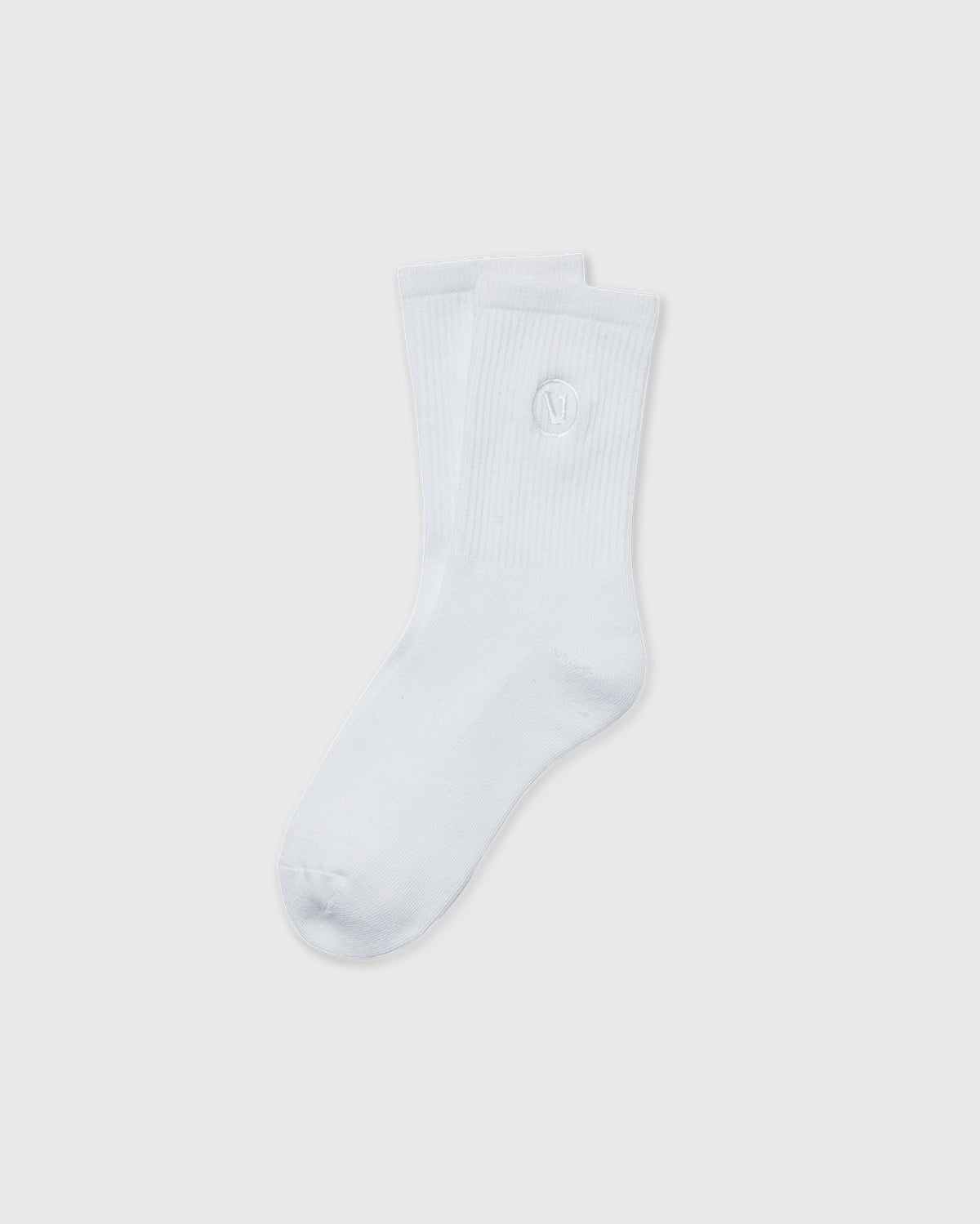 Half Crew Sock 2.0 White Performance Socks | Vuori online - US 5367