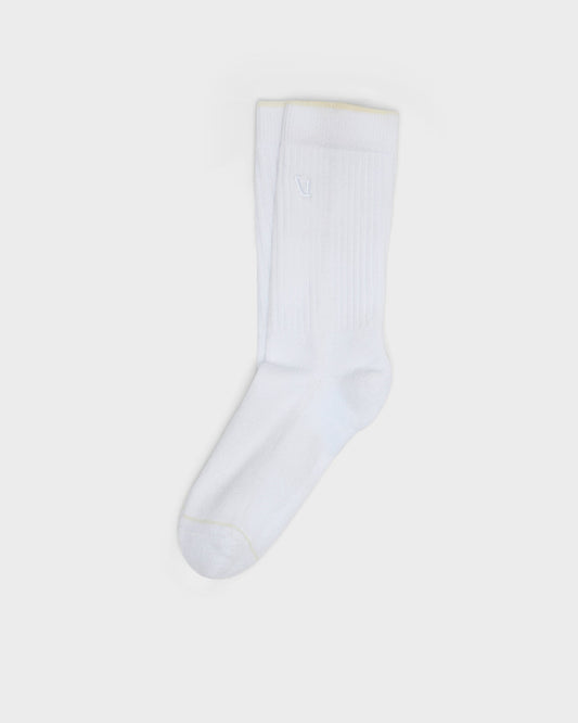 V1 Crew Sock White Crew Socks Clothing | Vuori discount - US 1941