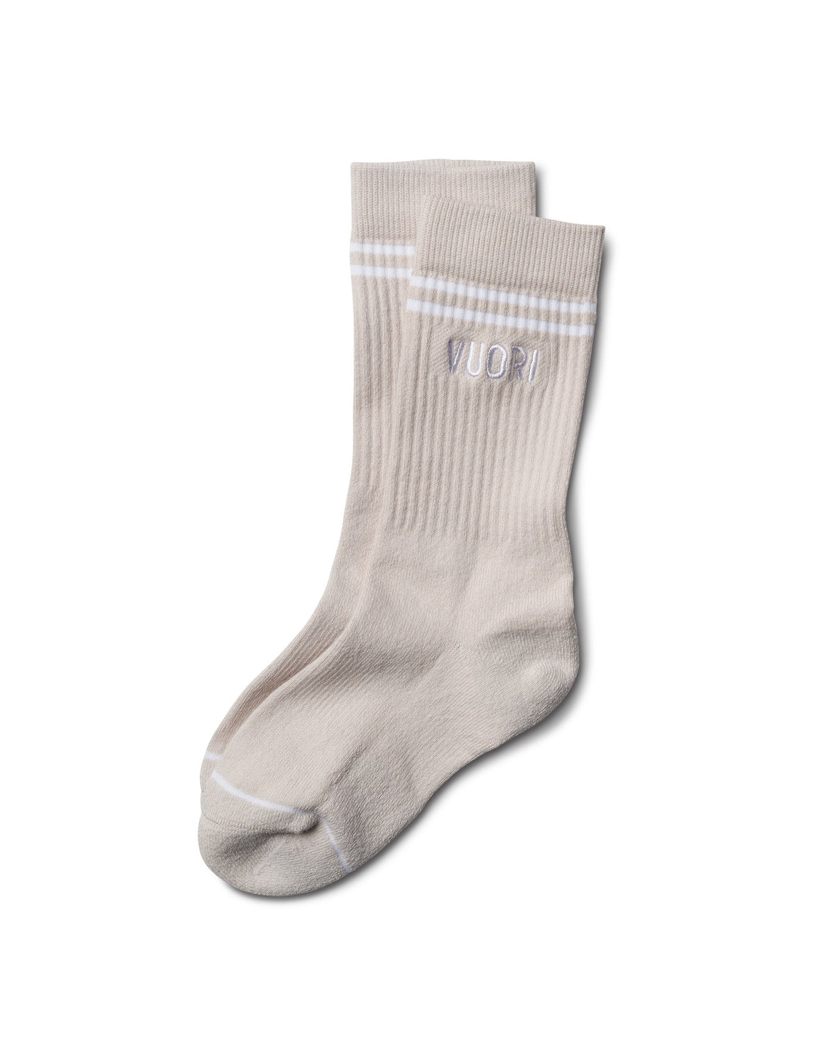 Vuori Crew Sock Salt Heather Performance Crew Socks | Vuori shop - US 5058