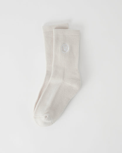 Half Crew Sock Salt Heather | Vuori discount - US 6592