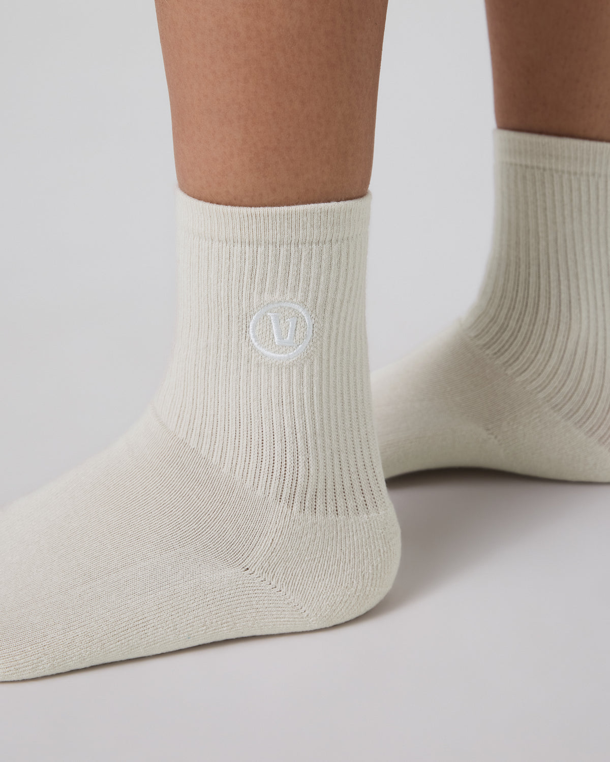 Half Crew Sock Salt Heather | Vuori discount - US 6592