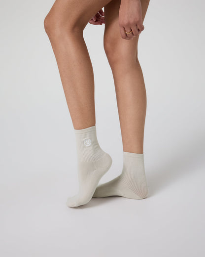 Half Crew Sock Salt Heather | Vuori discount - US 6592
