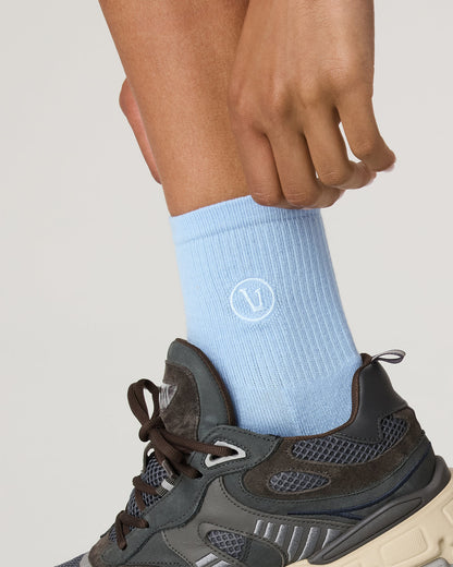 Half Crew Sock Crystal Blue Socks | Vuori outlet - US 1962